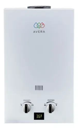 Avera C12L calentador instantáneo a gas LP
