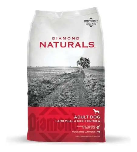 Diamond Naturals Lamb Meal & Rice para adulto 18.14 kg