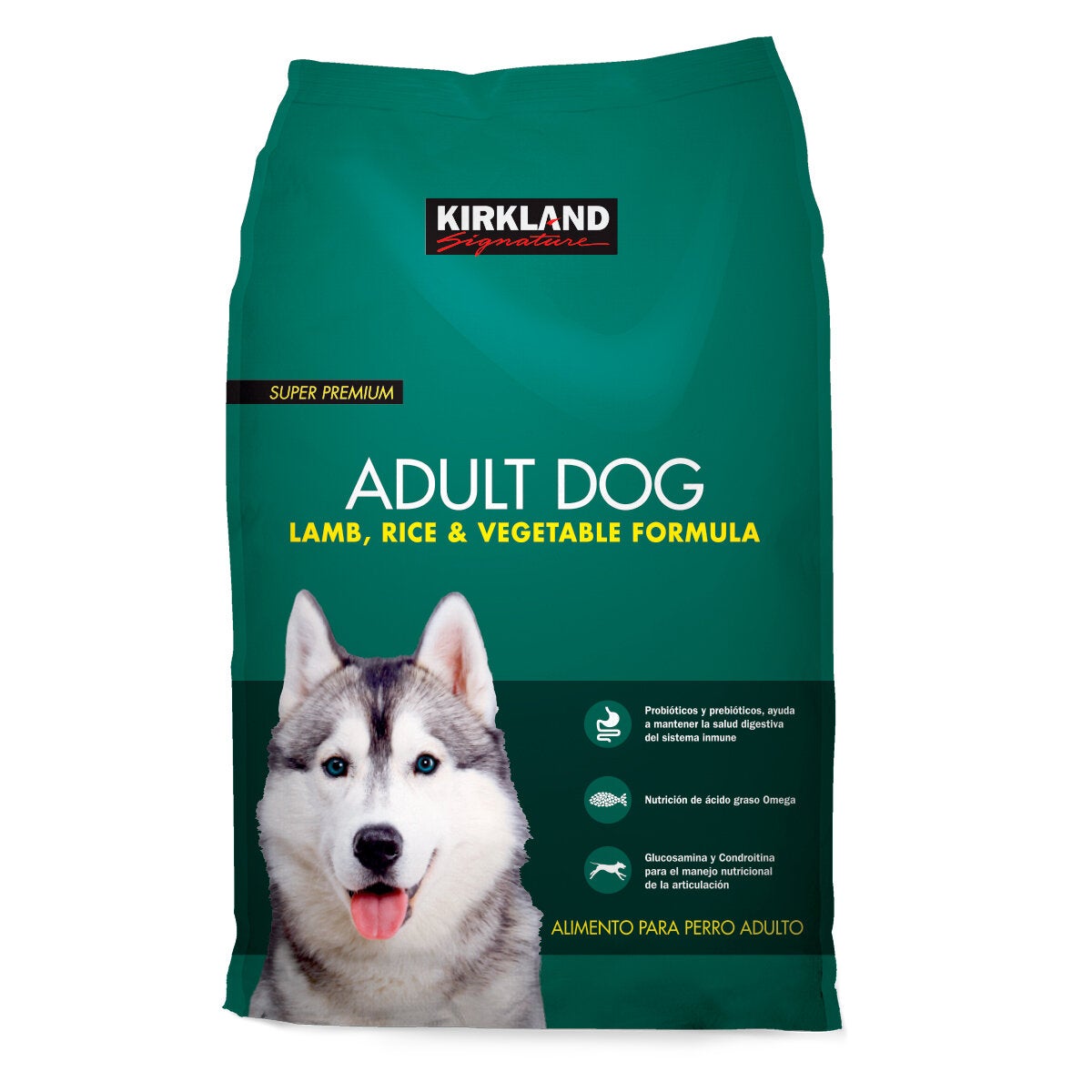Kirkland Signature adulto cordero y arroz 18.1 kg