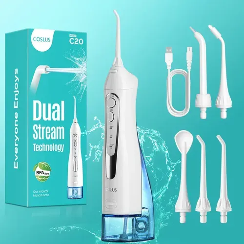 Coslus F5020E irrigador inalámbrico de 300 mL