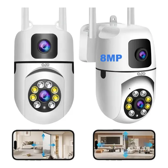 OJO WD1145 pack de 2 cámaras domo PTZ 8MP