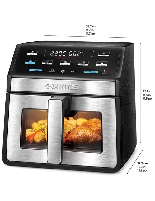 Gourmia GAF858 freidora digital de 7.6 L