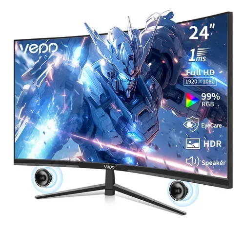 Vedd CPA0161BK curvo de 24 pulgadas