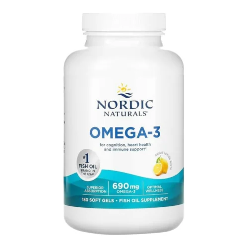 Nordic Naturals Omega-3 limón 180 cápsulas