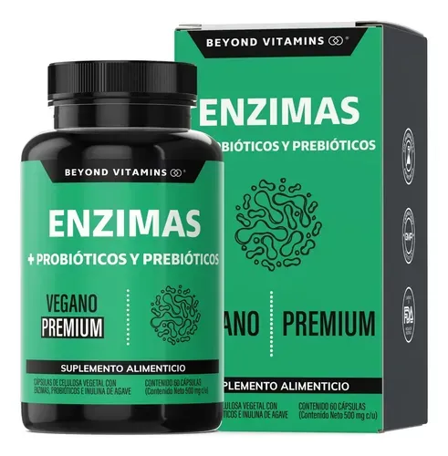 Beyond Vitamins enzimas digestivas con probióticos