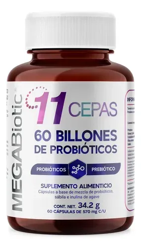 Megabiotic probióticos, 11 cepas