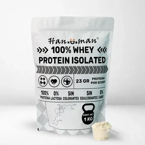 Hanuman Whey Isolate 1 kg sin sabor