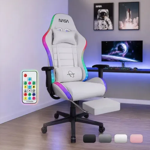 N.A.S.A. Galaxia silla gamer RGB