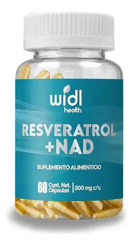 Widl Health NADH con resveratrol, 60 cápsulas